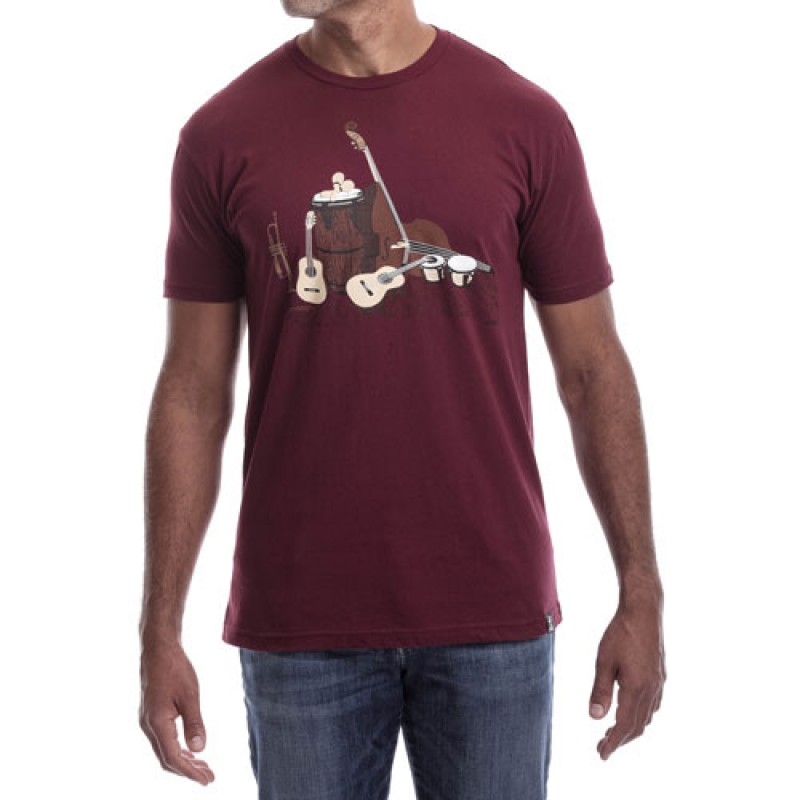 Estilo Estilo Clothing™ Acoustics Bass Guitar Trumpet & Percussion T-shirt