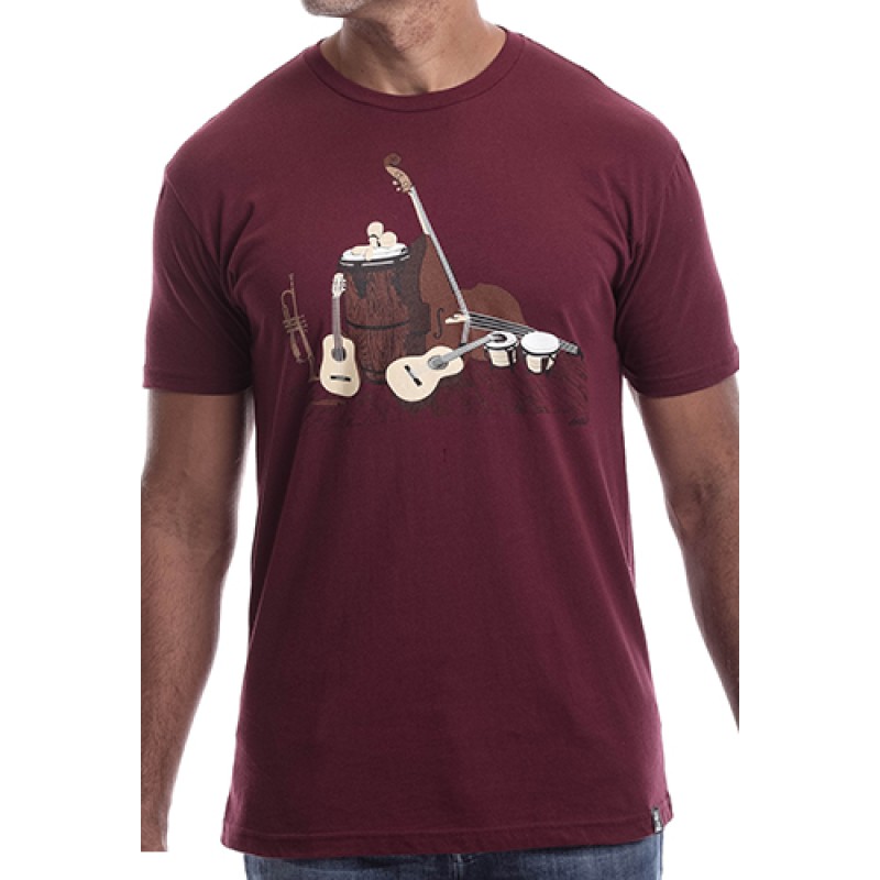 estilo Estilo Clothing™ Acoustics Bass Guitar Trumpet & Percussion T-shirt