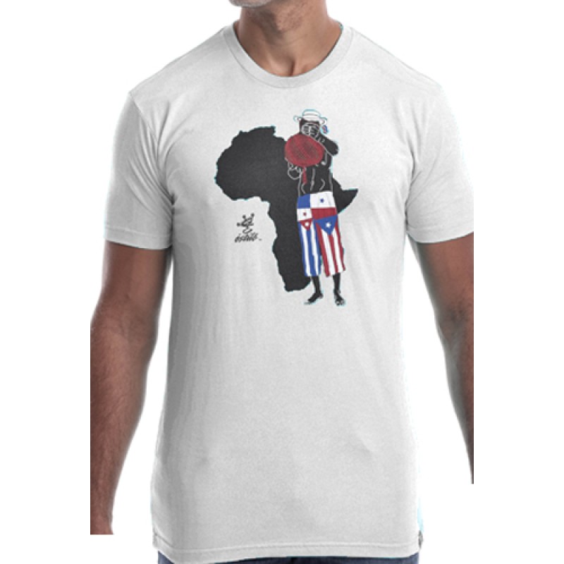estilo Estilo Clothing™ Afro Latino T-shirt White estilo Estilo Clothing™ Afro Latino T-shirt White