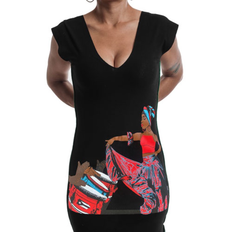 Estilo Estilo Clothing™ Afro Puerto Rican Bomba Dress