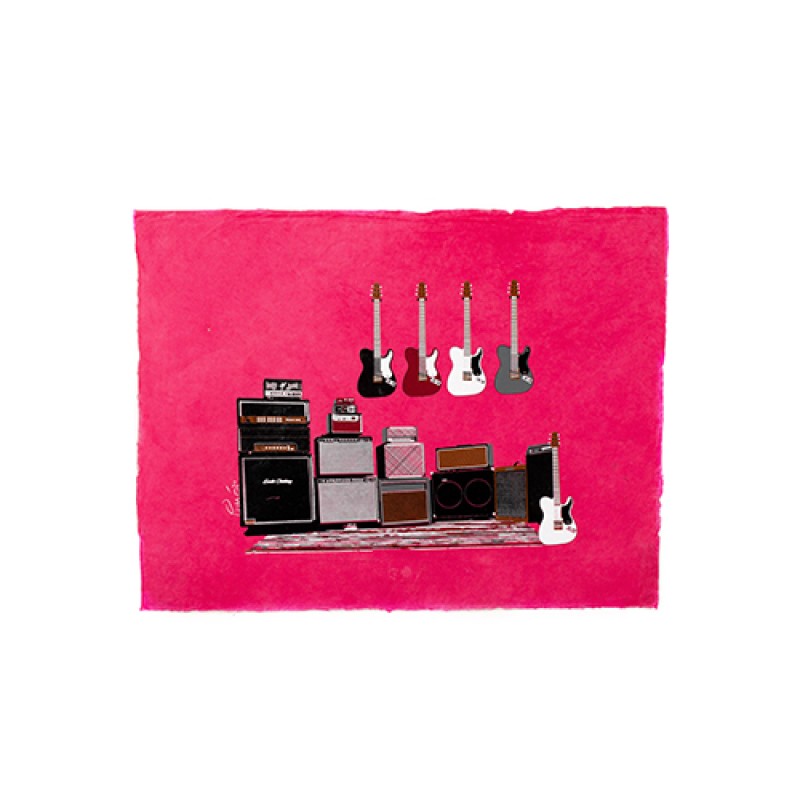 estilo Estilo Clothing™ Amped Up Art Print on Paper