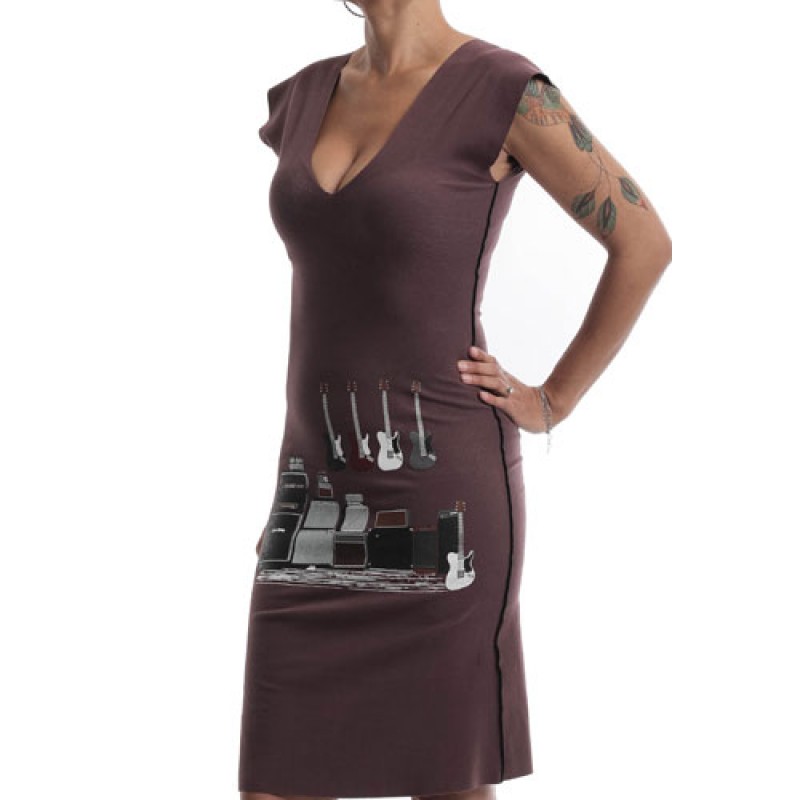 Estilo Estilo Clothing™ Amped Up Bass Guitar & Amps Dress