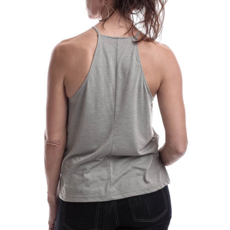 Estilo Estilo Clothing™ Amped Up Electric Bass Guitar & Amps High Neck Halter Blouse
