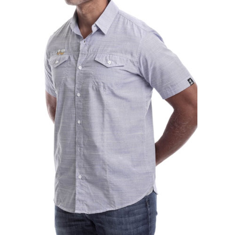 Estilo Estilo Clothing™ Bongo Short Sleeve Button Up Shirt