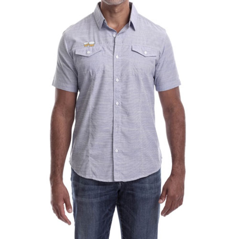 estilo Estilo Clothing™ Bongo Short Sleeve Button Up Shirt