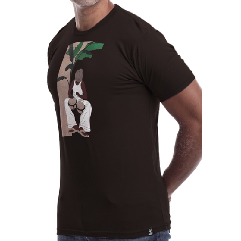 Estilo Estilo Clothing™ Bongocero Bongo Player T-shirt Dark Chocolate