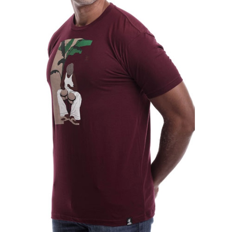 Estilo Estilo Clothing™ Bongocero Bongo Player T-shirt Maroon