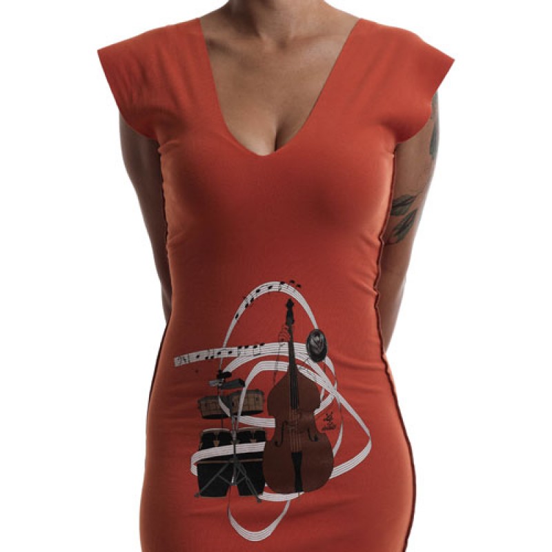 Estilo Estilo Clothing™ El Nuevo Tumbao Upright Bass Dress