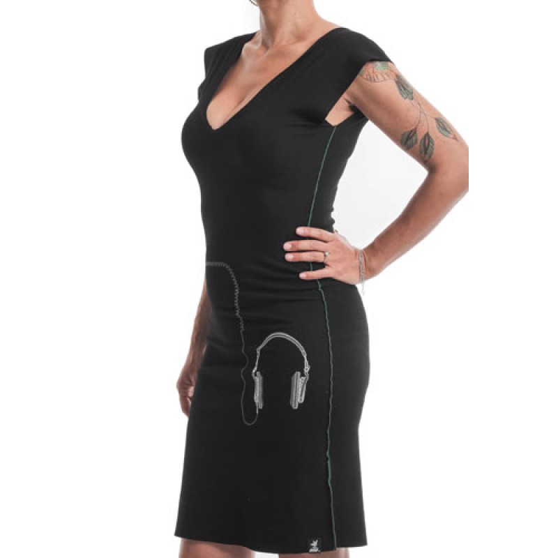 estilo Estilo Clothing™ Jacked on Fresh Headphones Dress