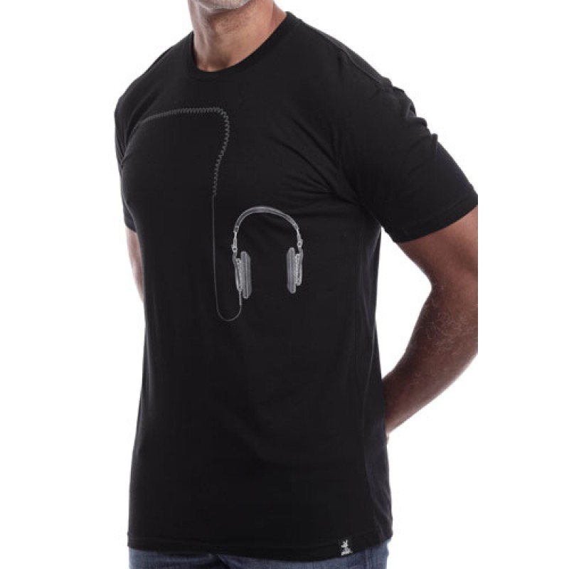 Estilo Estilo Clothing™ Jacked On Fresh Headphones T-shirt