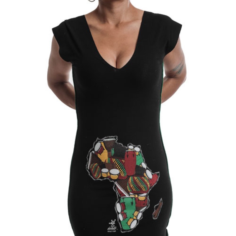 Estilo Estilo Clothing™ One Drum Africa/Drum Dress