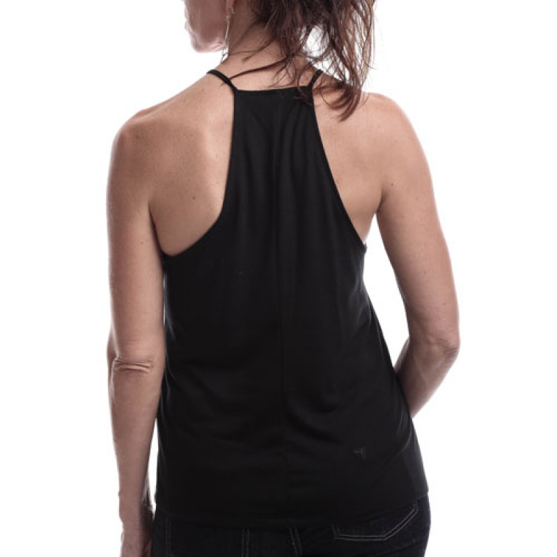 Estilo Estilo Clothing™ One Drum Africa/Drum High Neck Halter Blouse