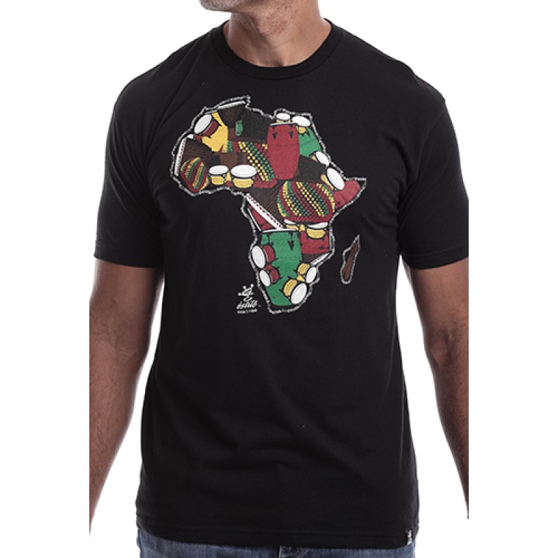 estilo Estilo Clothing™ One Drum Africa/Drum T-shirt