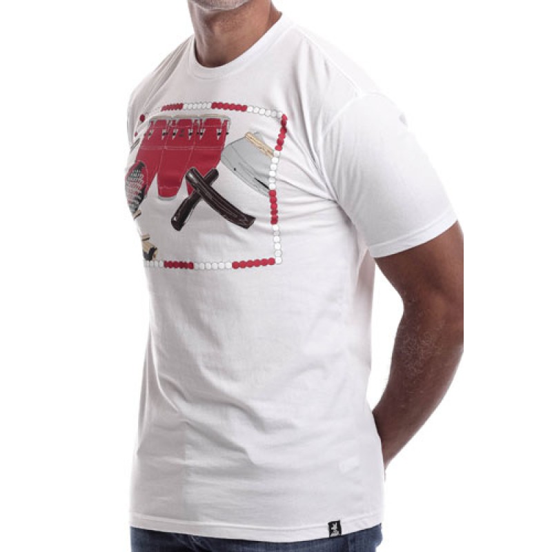 Estilo Estilo Clothing™ Rumba De Chango Afro Cuban T-shirt White