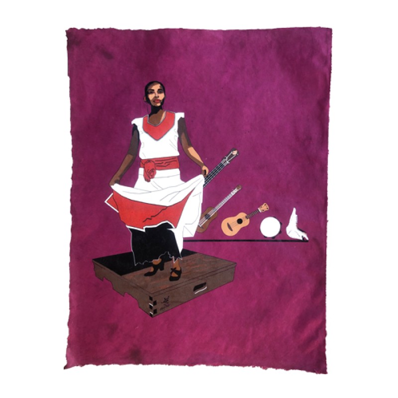 Estilo Estilo Clothing™ Son Jarocho Fandango Art Print On Paper