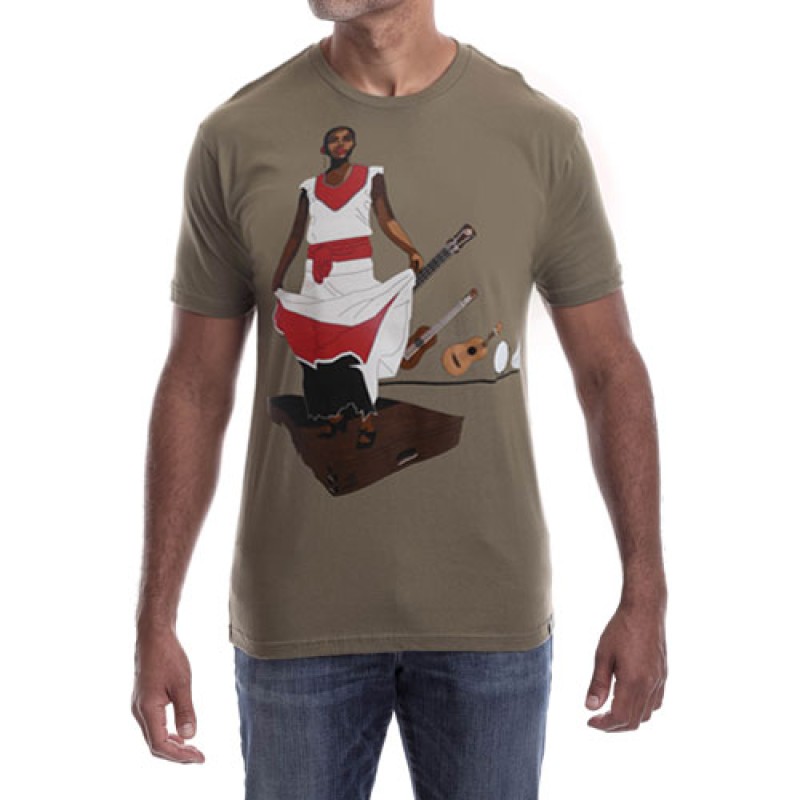 Estilo Estilo Clothing™ Son Jarocho Fandango T-shirt Army Green
