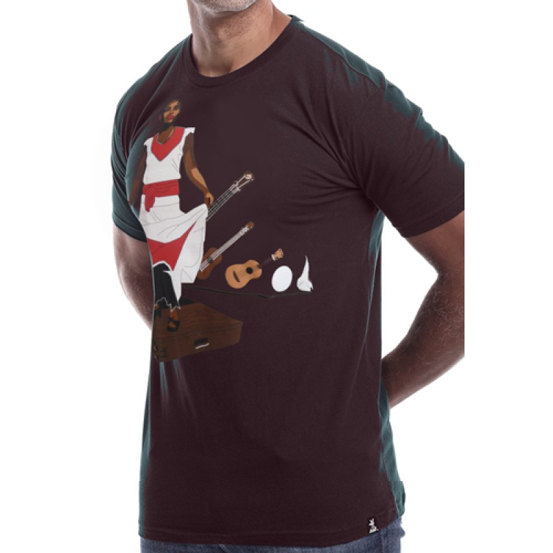 Estilo Estilo Clothing™ Son Jarocho Fandango T-shirt Oxblood