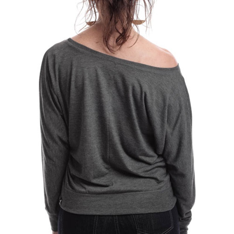 Estilo Estilo Clothing™ Studio Microphone Off The Shoulder Long Sleeve