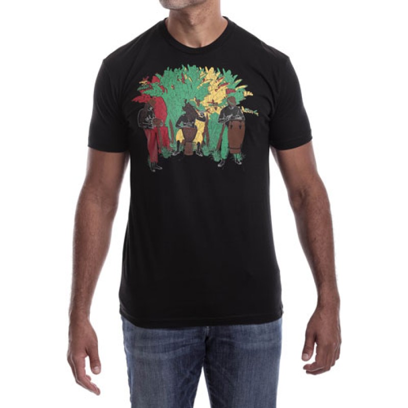 Estilo Estilo Clothing™ Tambores Del Caribe Caribbean Drummers T-shirt