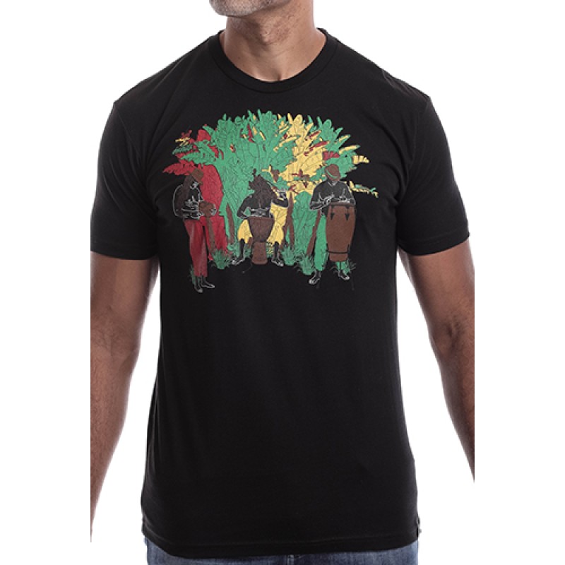 estilo Estilo Clothing™ Tambores del Caribe Caribbean Drummers T-shirt