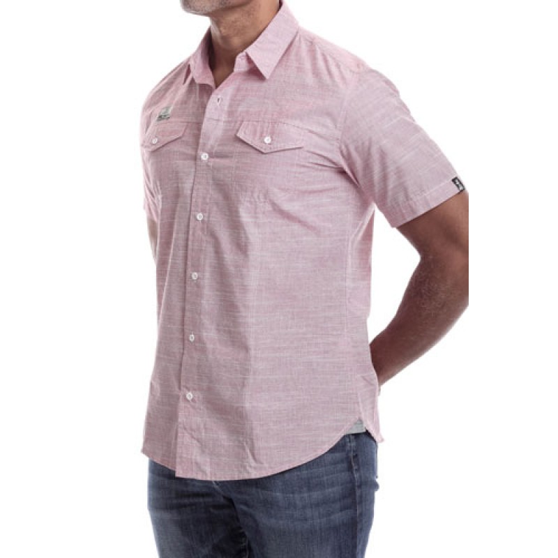 Estilo Estilo Clothing™ Turntable Short Sleeve Button Up Shirt