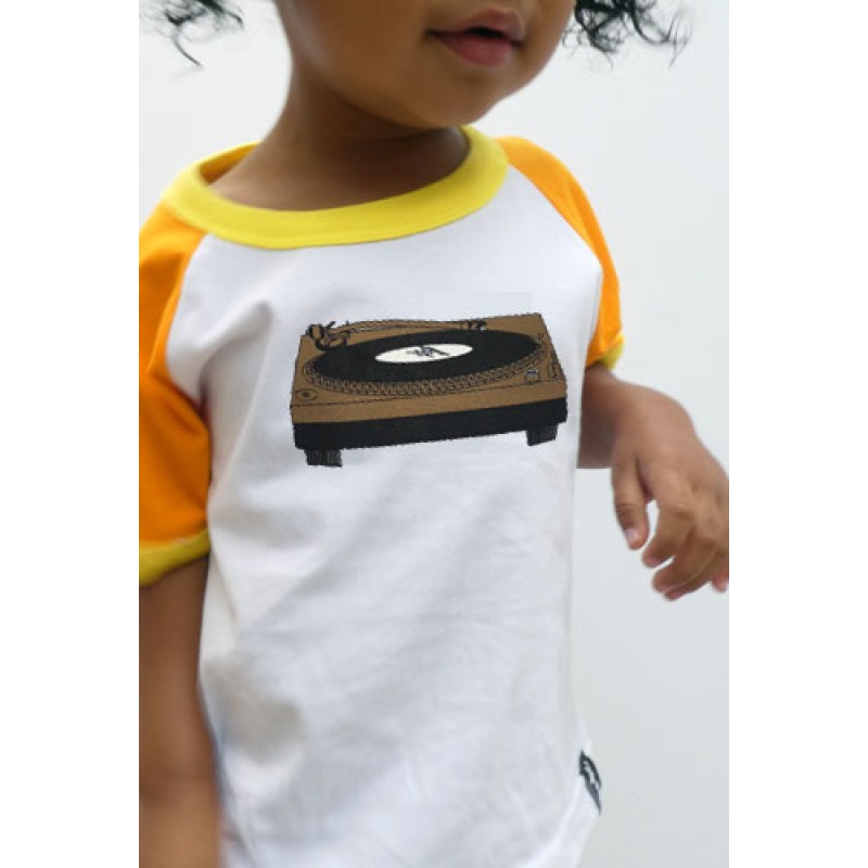 Estilo Estilo Clothing™ Turntable Toddler Raglan Color Block Tee
