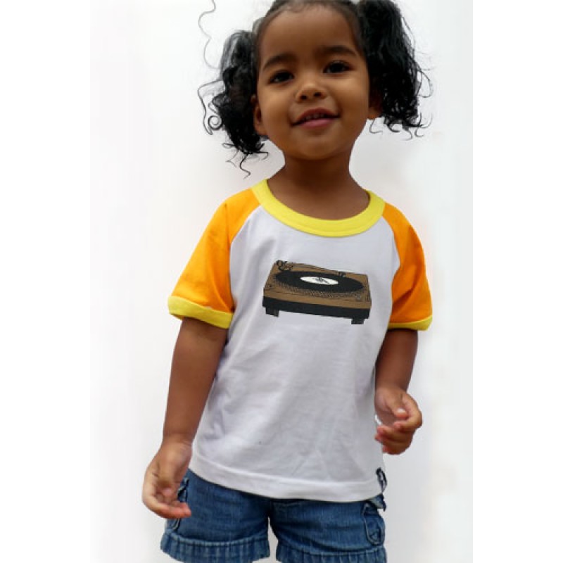 estilo Estilo Clothing™ Turntable Toddler Raglan Color Block Tee