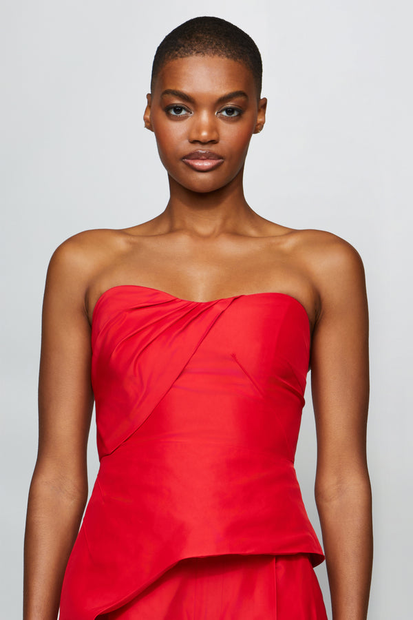 Et Ochs Emelie Peplum Top