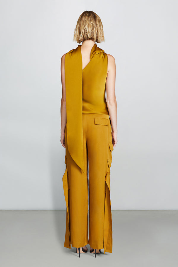 Et Ochs Isadora Halter Tie Neck Top