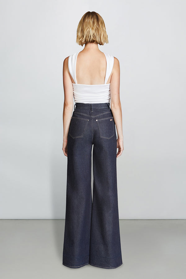 Et Ochs Joss Ruched Crop Top