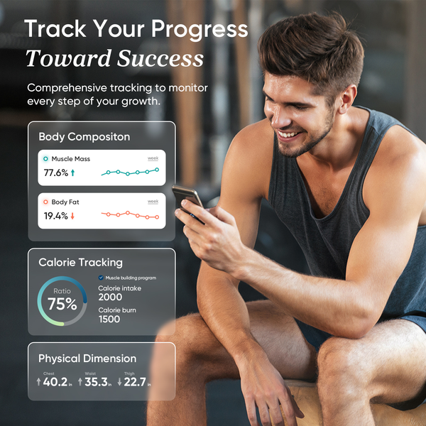 Etekcity EFS-C651-KUS Smart Fitness Scale - Dark Blue