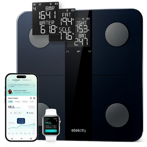 etekcity EFS-C651-KUS Smart Fitness Scale - dark blue