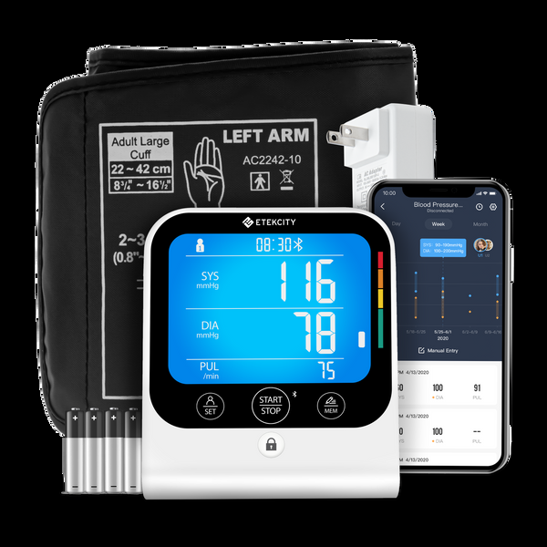 etekcity TMB-1583-BS Smart Blood Pressure Monitor