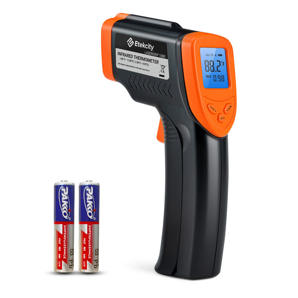 etekcity Orange Lasergrip 1080 Infrared Thermometer