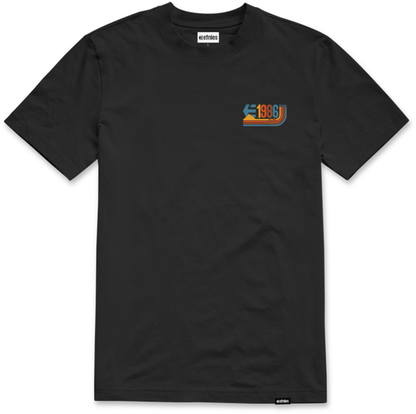 etnies 1986 TEE BLACK