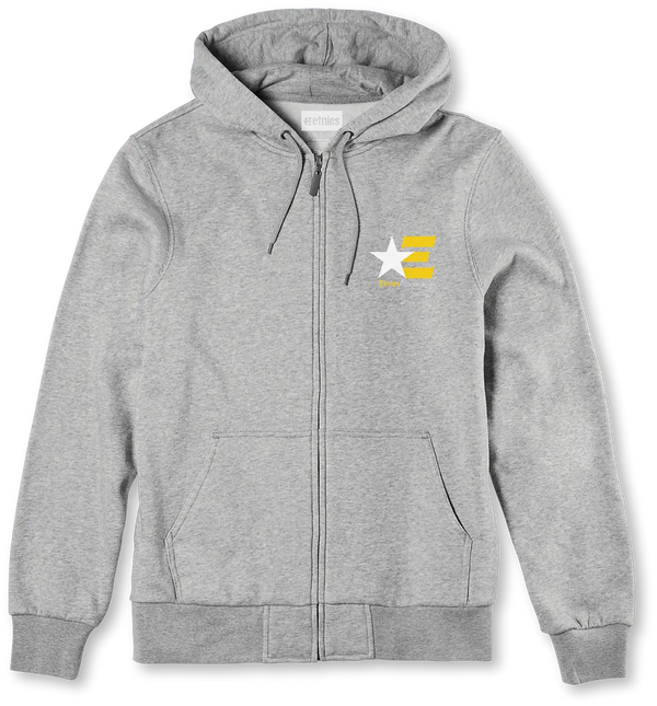 etnies America Zip Hoodie GREY/HEATHER