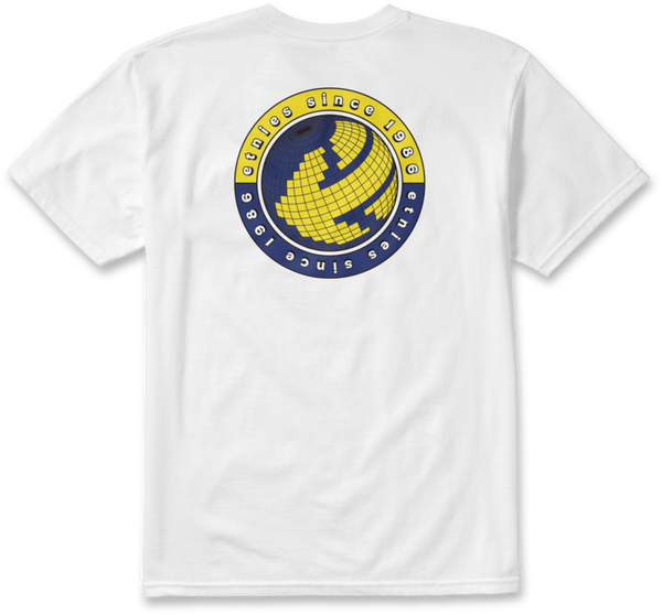 Etnies AROUND THE WORLD TEE WHITE
