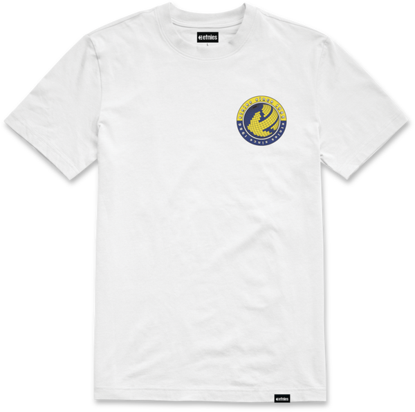 etnies AROUND THE WORLD TEE WHITE
