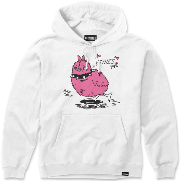 etnies BAD CHICK PULLOVER WHITE