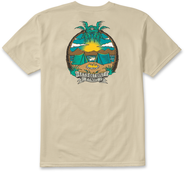 Etnies CAMP VIBES TEE KHAKI