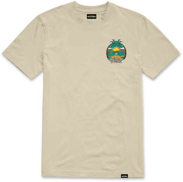 etnies CAMP VIBES TEE KHAKI