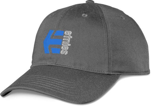 etnies CORP COMBO SNAPBACK HAT DARK GREY/BLUE