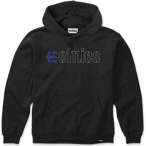 etnies ECORP PULLOVER BLACK/BLUE/WHITE