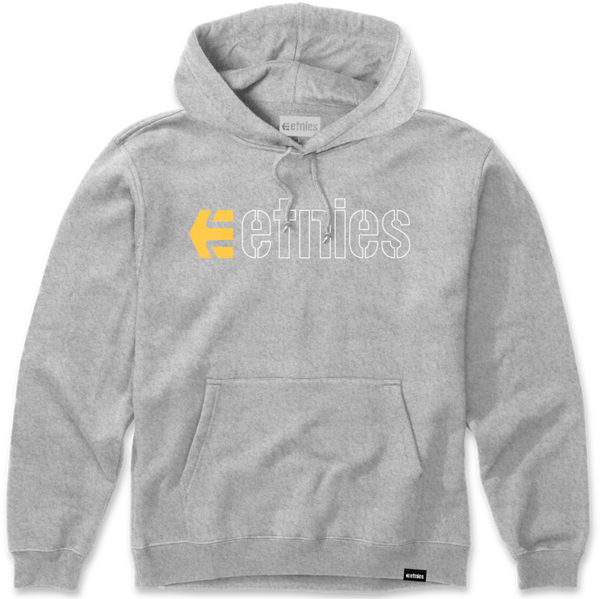 etnies ECORP PULLOVER GREY/YELLOW