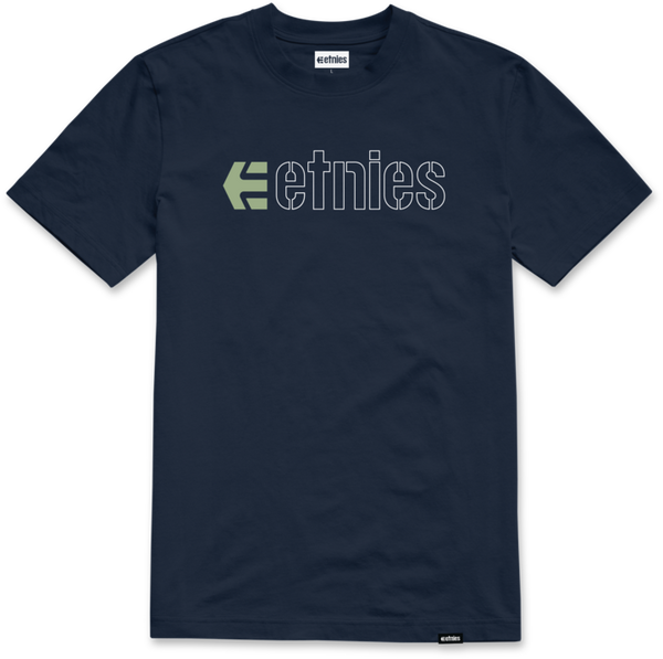 etnies ECORP TEE BLUE/GREEN
