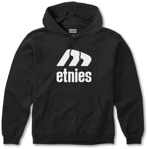 etnies Icon E Pullover BLACK/WHITE