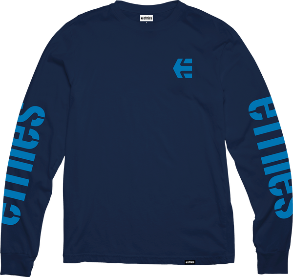etnies ICON L/S TEE NAVY/BLUE