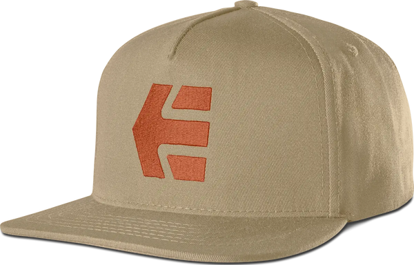 etnies ICON SNAPBACK HAT CAMEL