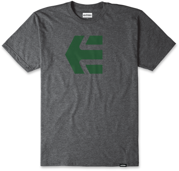 etnies ICON TEE GREY/GREEN