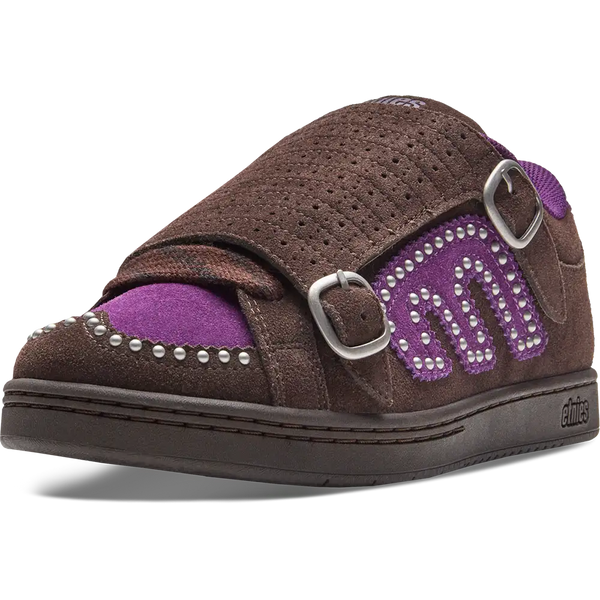Etnies Kingpin Studs BROWN/PURPLE